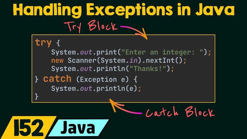 Handling Exceptions in Java