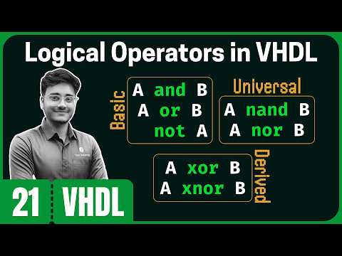 Logical Operators in VHDL