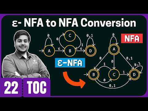 ε-NFA to NFA Conversion