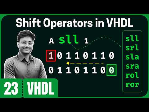 Shift Operators in VHDL