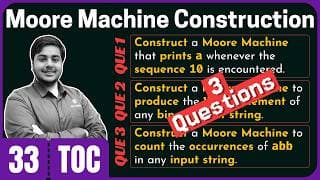 Construction of Moore Machines